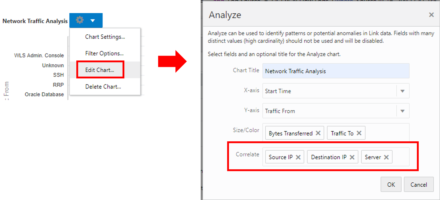 Add Fields to be Correlated