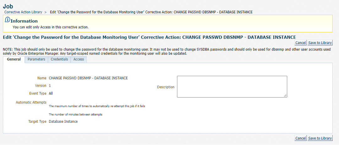 Corrective action screen 1