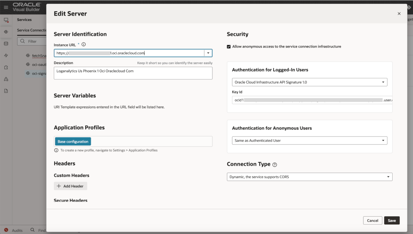 Edit the details in the application code