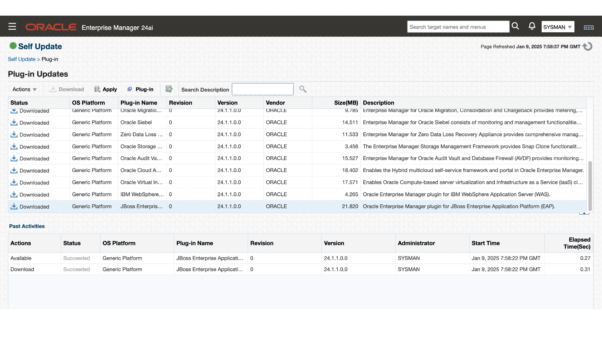 Steps to discover a JBoss EAP target
