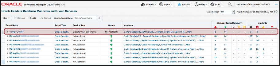 Exa machine and cloud services