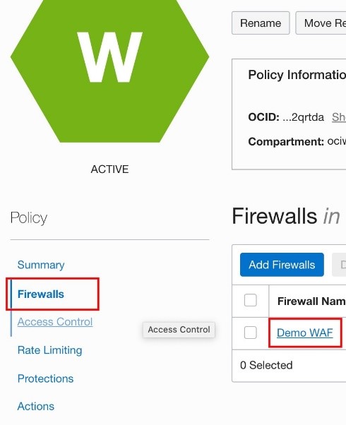 add firewalls