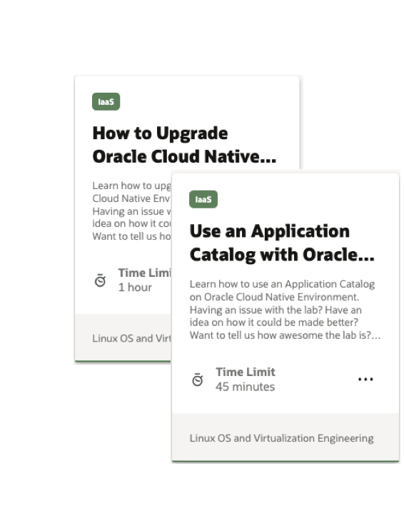 Oracle Cloud Native Environment