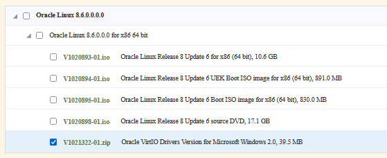 Driver package in OSDC