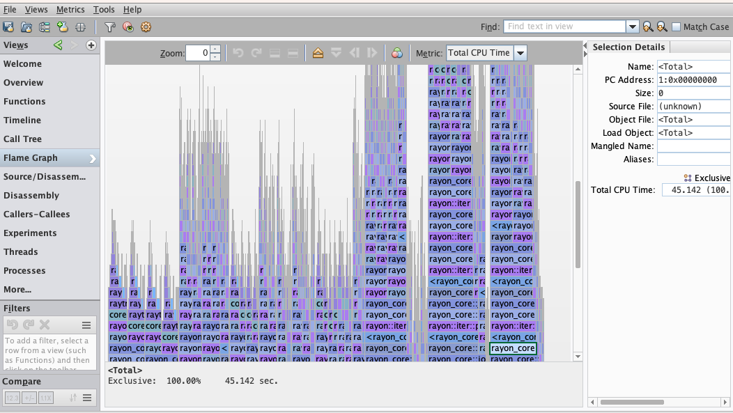 An example of a GUI screen