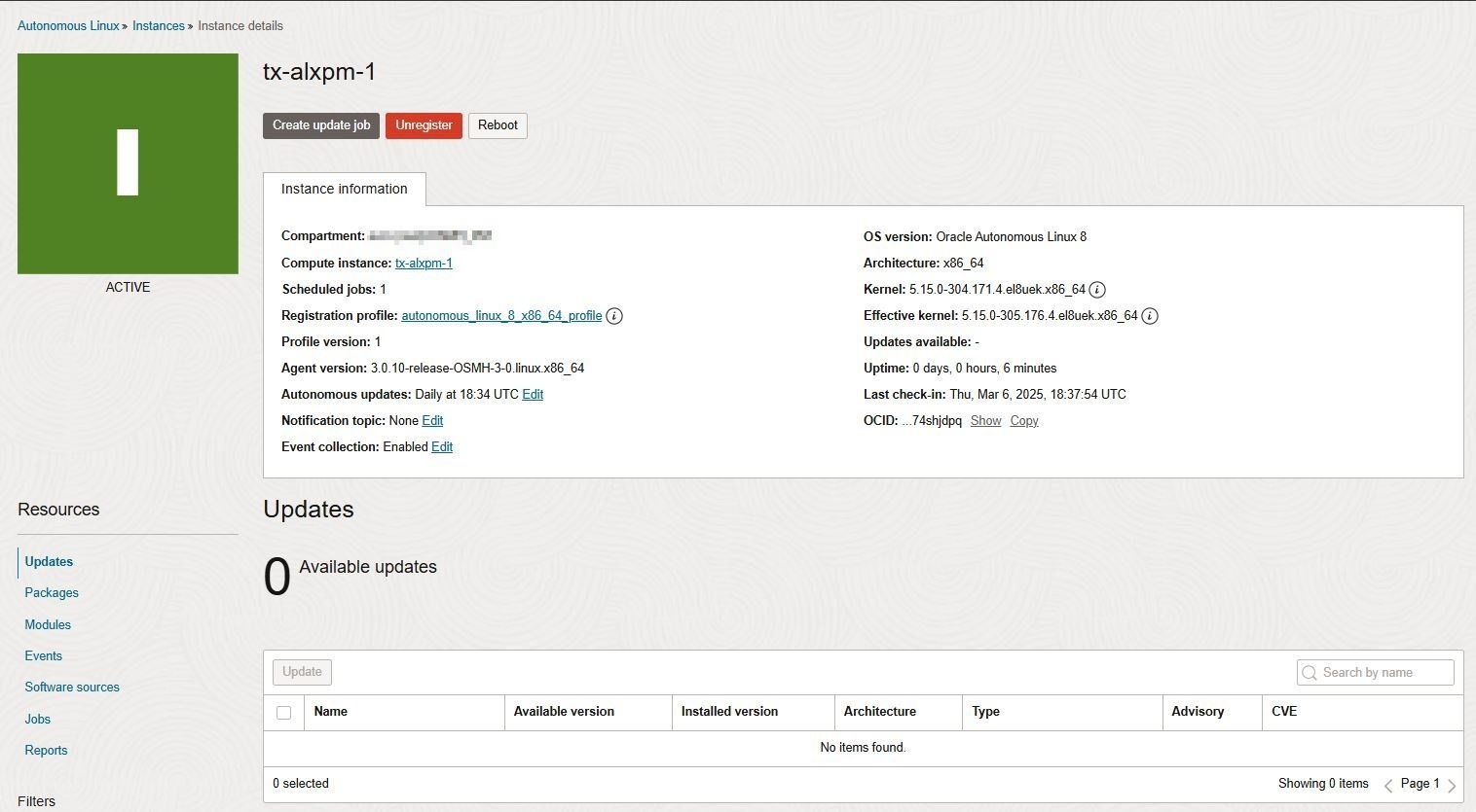 Oracle Autonomous Linux