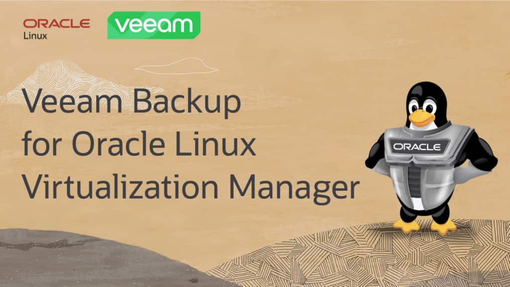 Veeam Backup for Oracle Linux Virtualization Manager