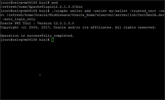 Trust root cert in wallet