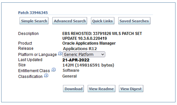 Patch 33946345