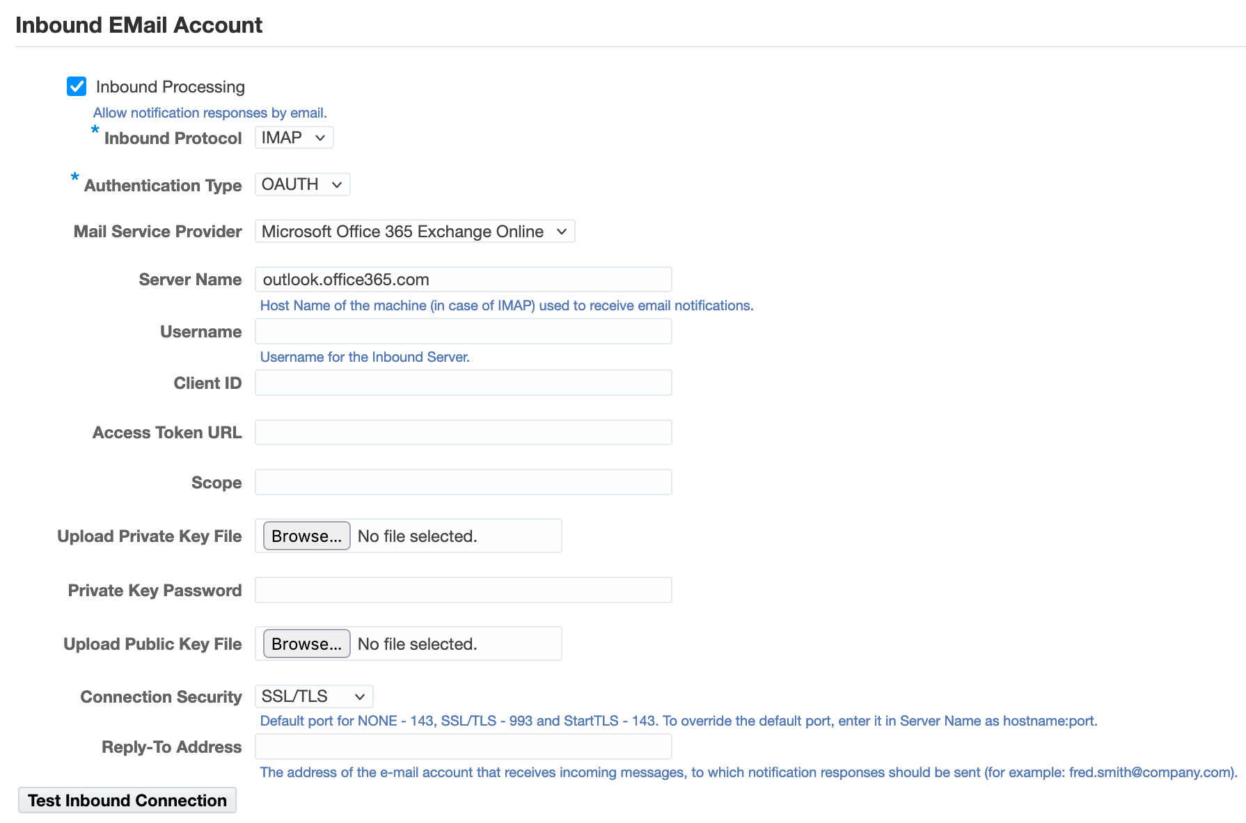 WFMailer-Configuration