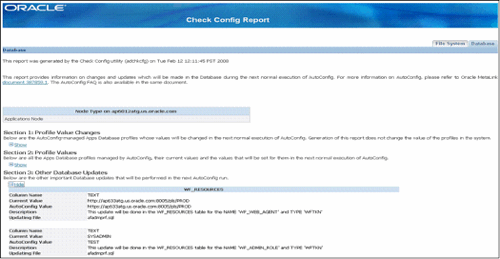 Thumbnail of Check Config HTML Report
