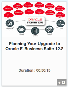 EBS 12.2 upgrade webcast