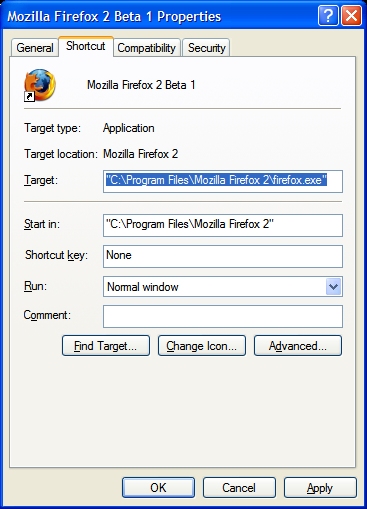 Firefox Shortcut: 