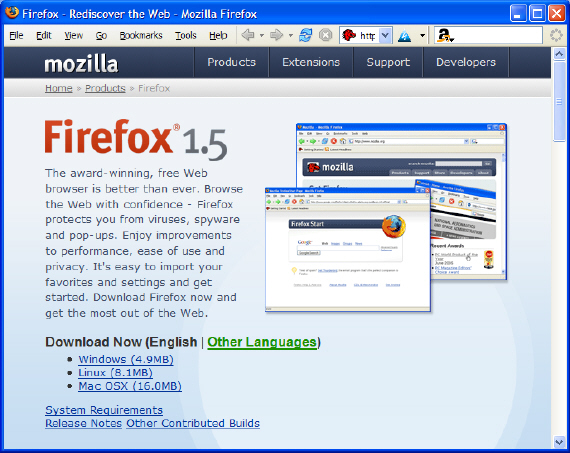 Firefox Download: 