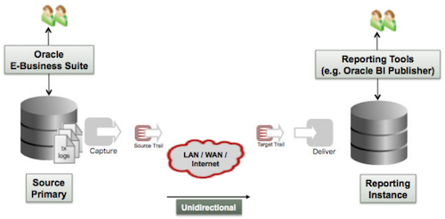 Unidirectional  reporting only