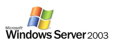Windows Server 2003 Logo: Microsoft Windows Server 2003 logo