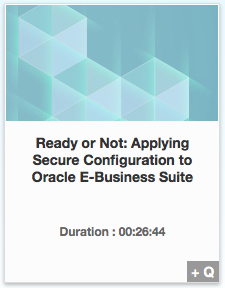 Applying Secure Configuration 