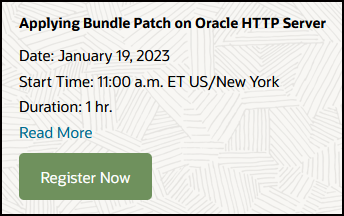 webcast info