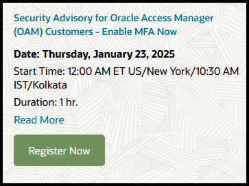 webcast info