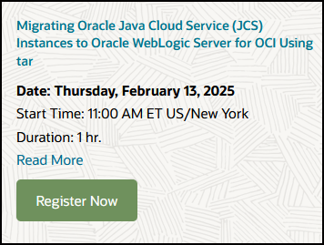 webcast details