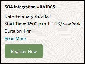 webcast info