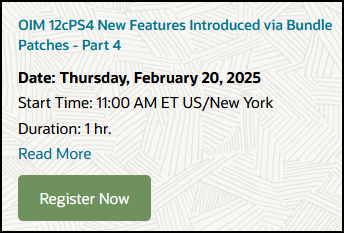 webcast details