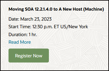 webcast info