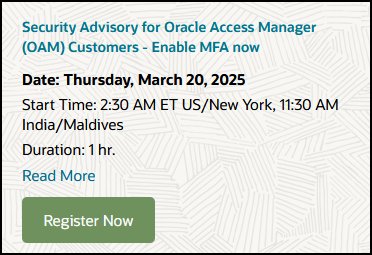 webcast details