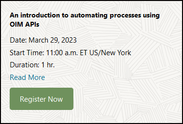 webcast details