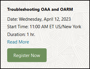 webcast info