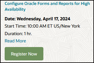 webcast details