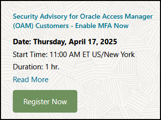 webcast details