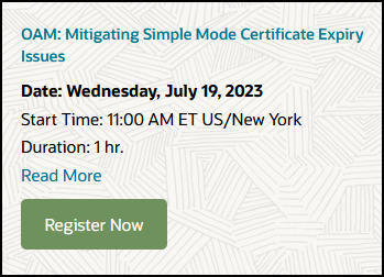 webcast info