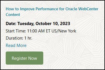 webcast info