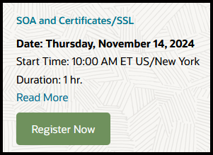 webcast details