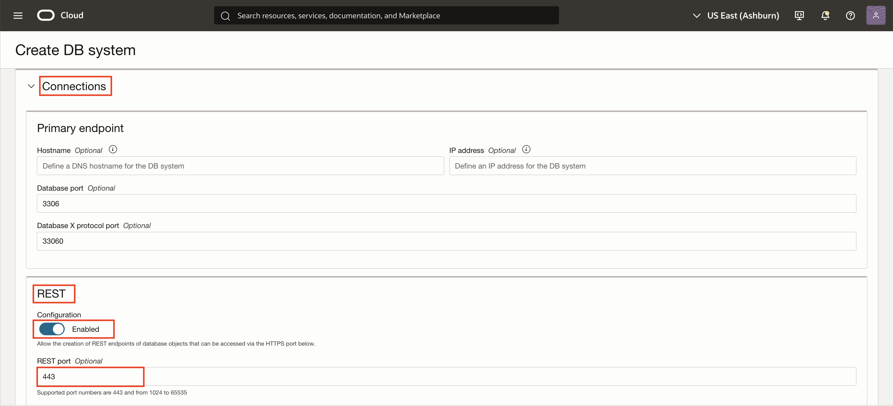 Connections Tab