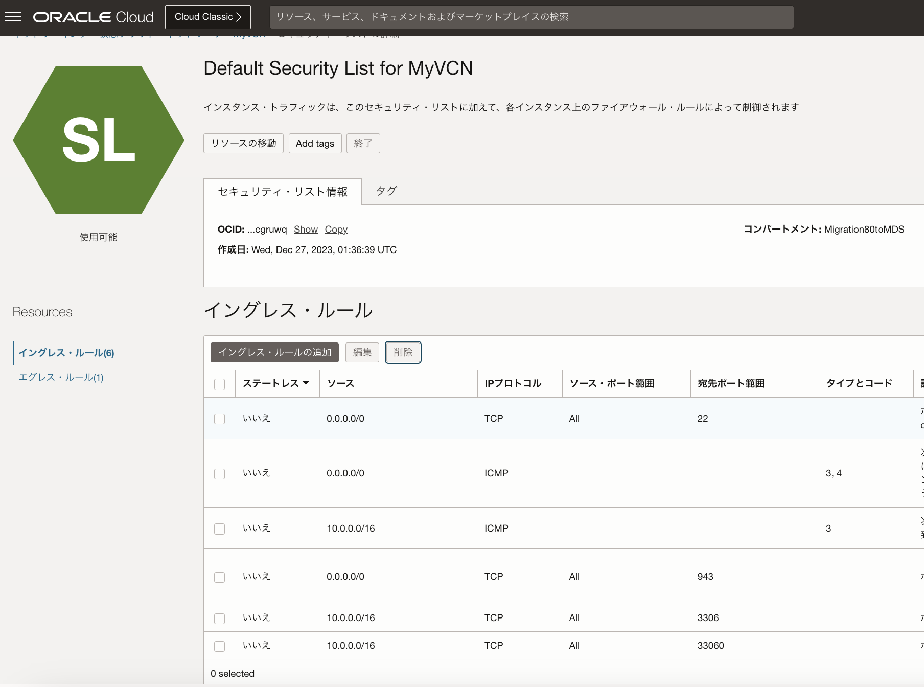 Security List 02