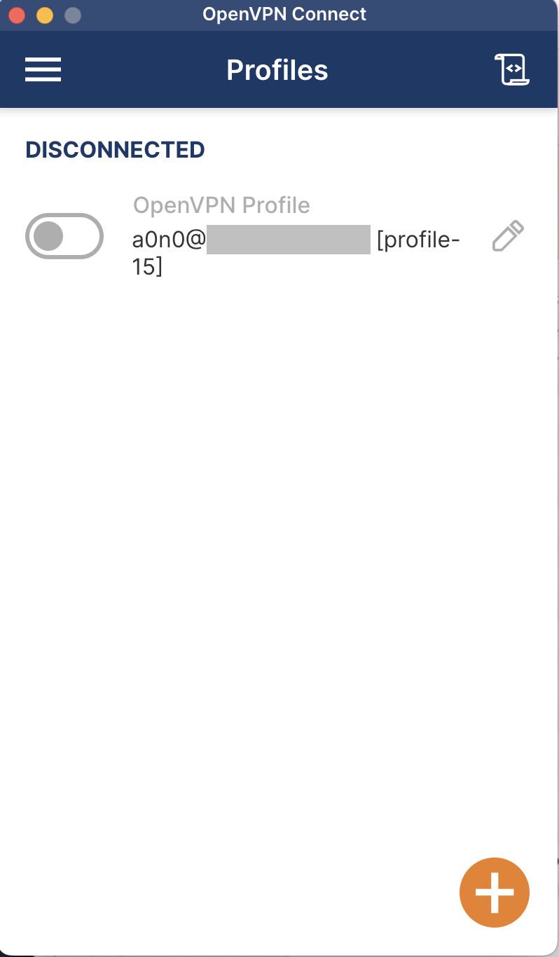 OpenVPN Client App