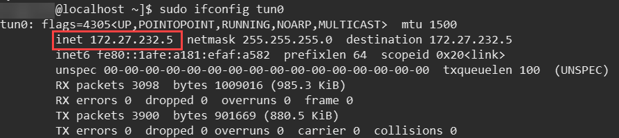 ifconfig