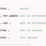 How to stop updates from hanging forever with [no]wait in Oracle AI Database