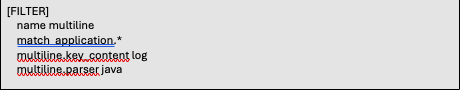 Filter Multi-line