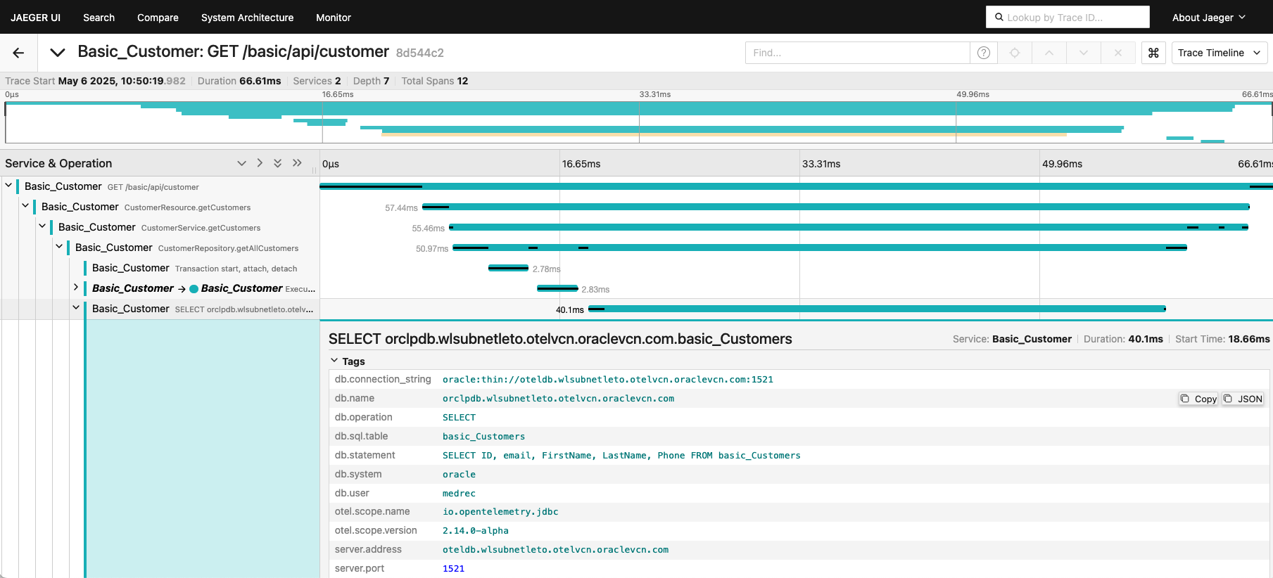 jdbc trace span