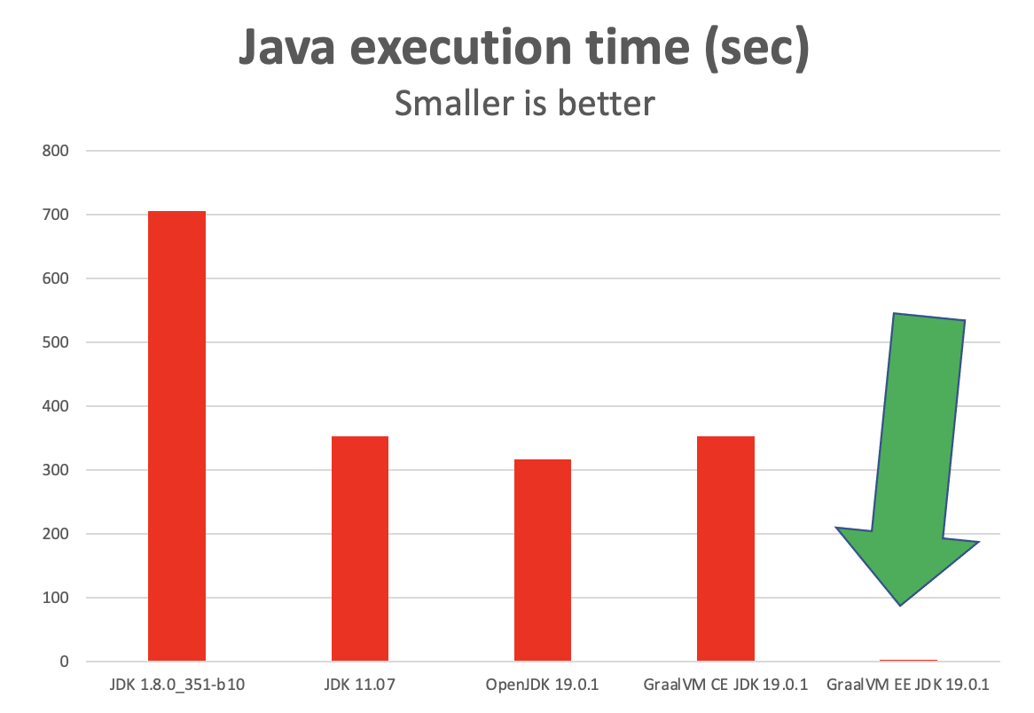java execution time