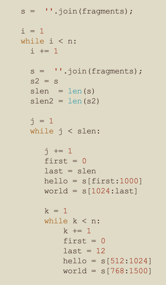 Python Long Strings part 2