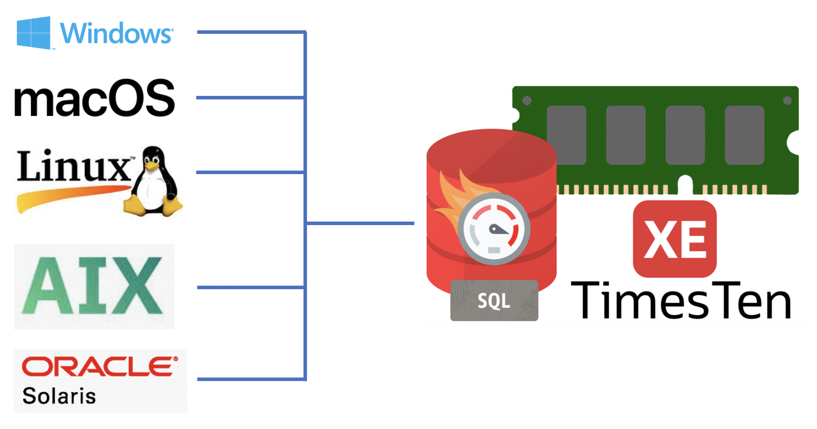 TimesTen XE Client/Server