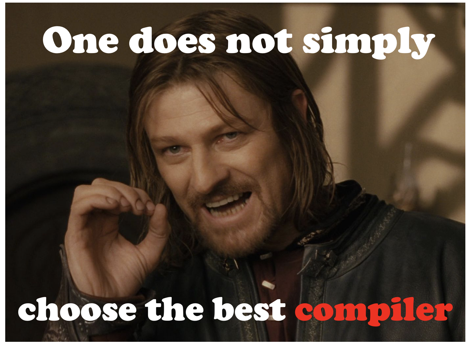 choosing the best compiler
