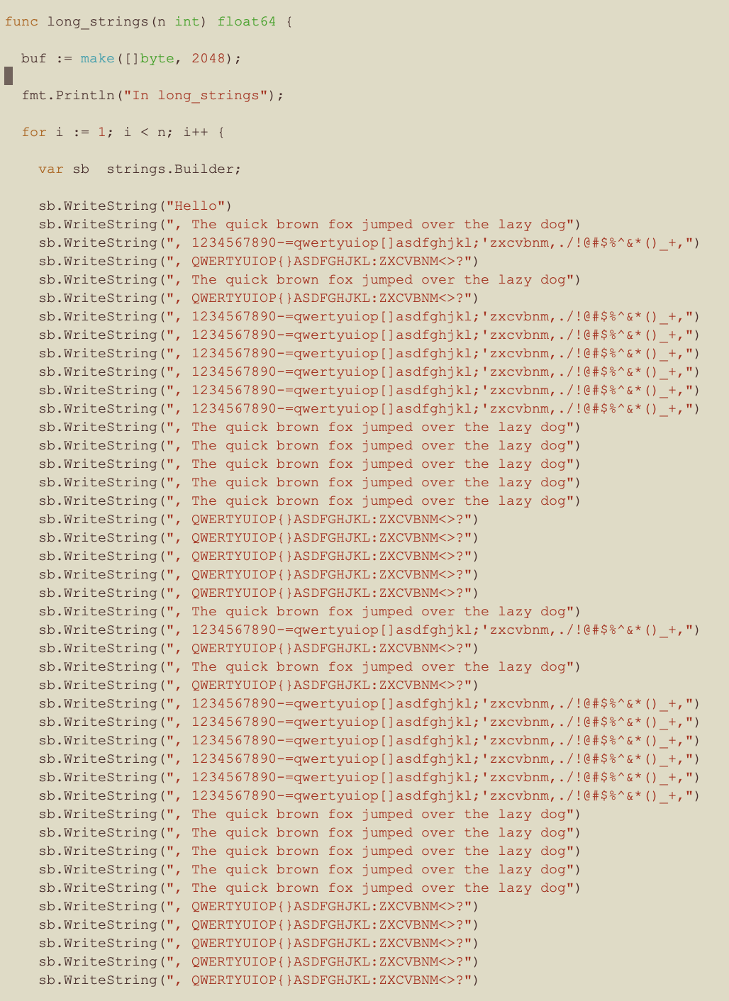 Go long_strings - part 1