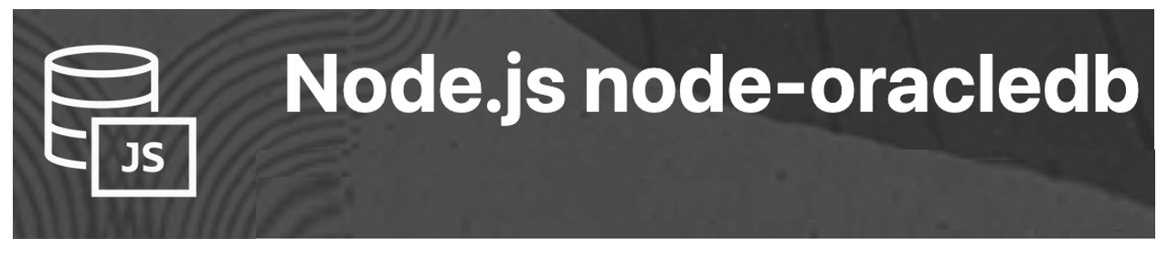 Node Oracle DB driver