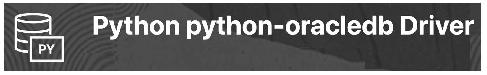 Python-OracleDB driver