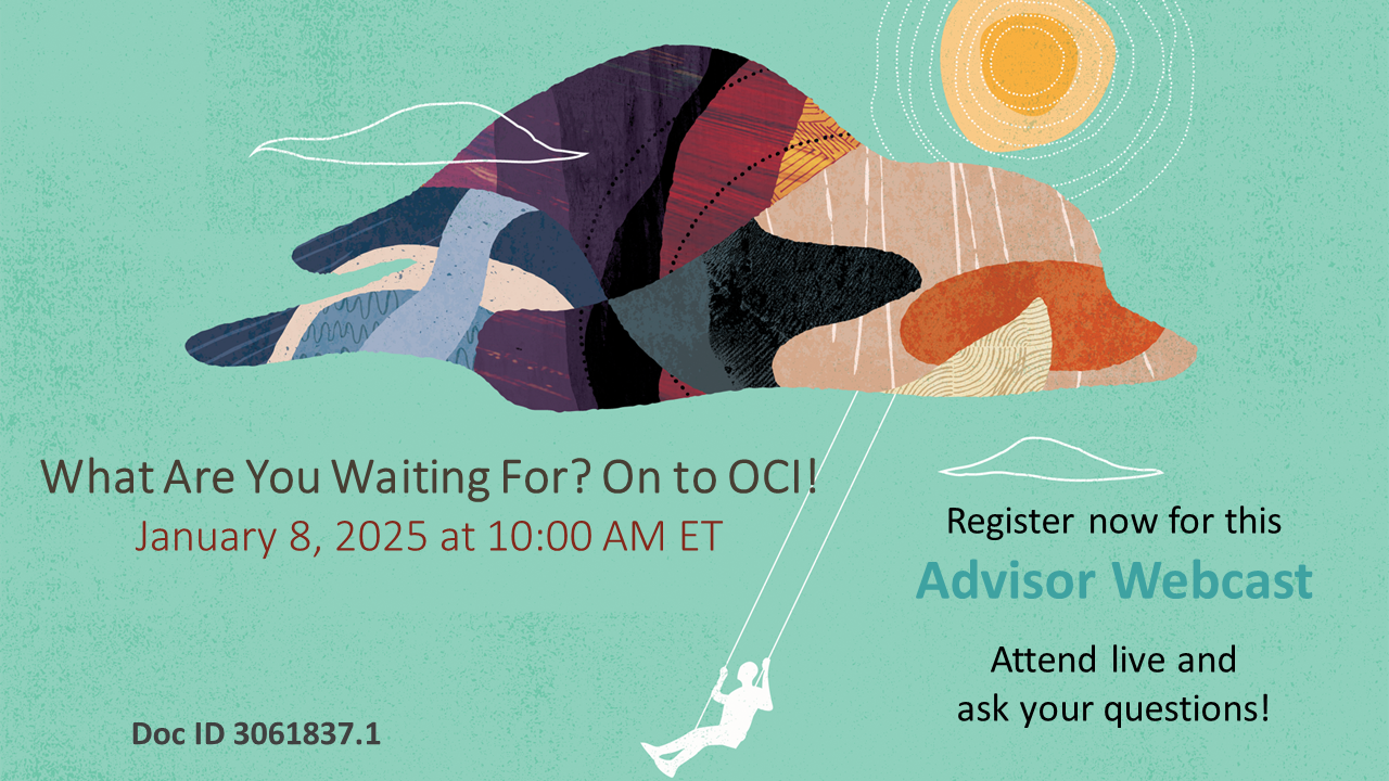 Advisor Webcast for Applications Unlimited: What Are You Waiting For? On to OCI! Jan 8th
